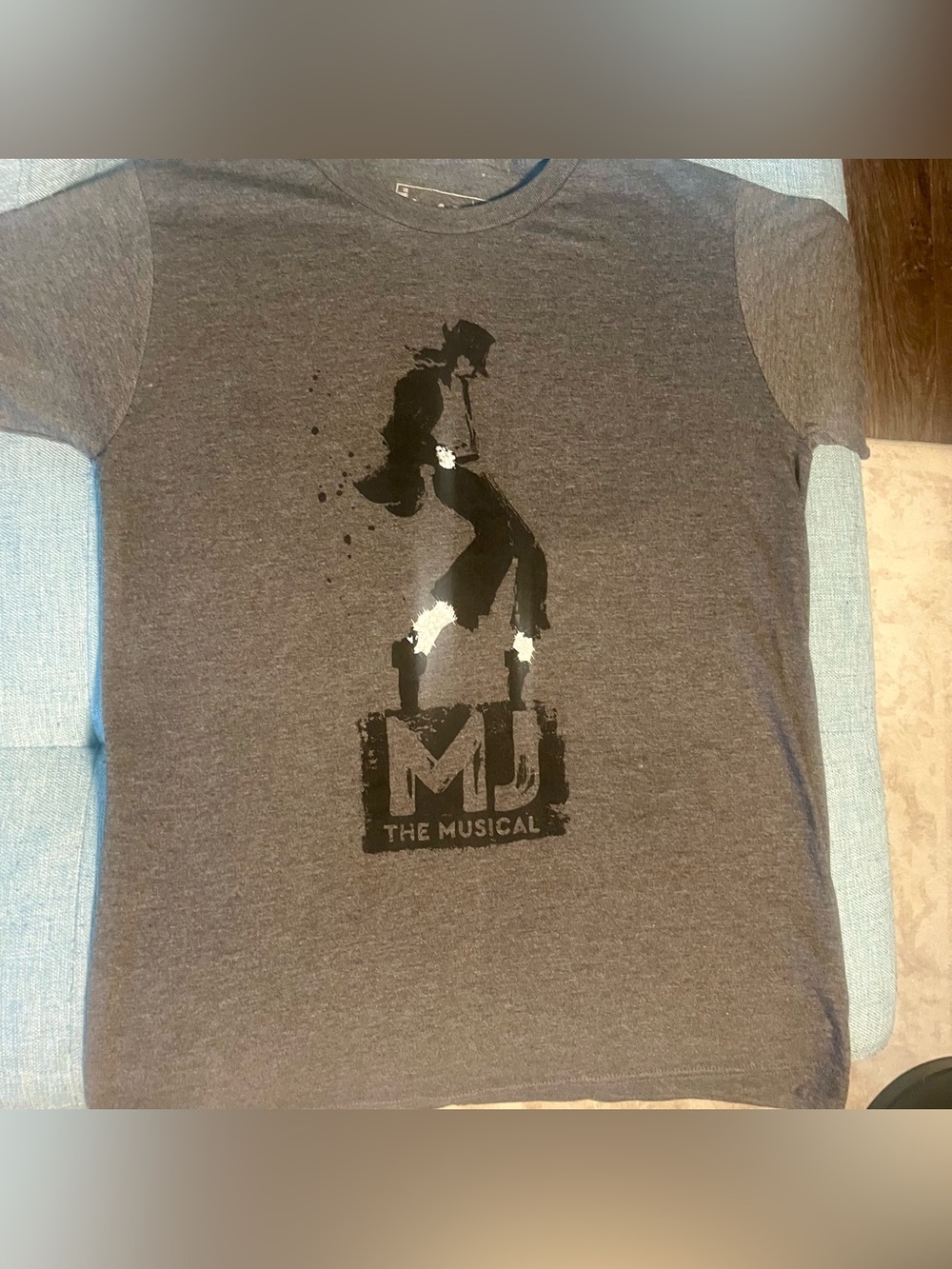 MJ the Musical T-shirt Michael Jackson Broadway Musical SZ Small